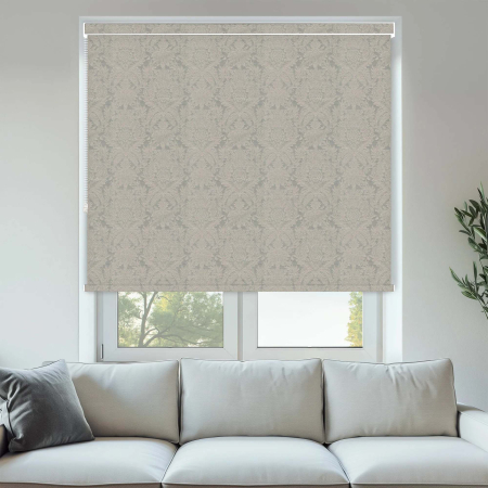Brocade Stone No Drill Roller Blinds