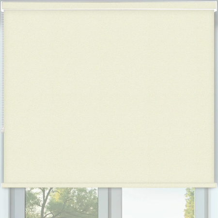 Calder Cream Pelmet Roller Blinds Frame