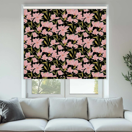 Camelia Pink Cordless Roller Blinds