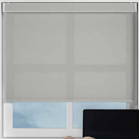 Cameron Graphite Pelmet Roller Blinds Frame