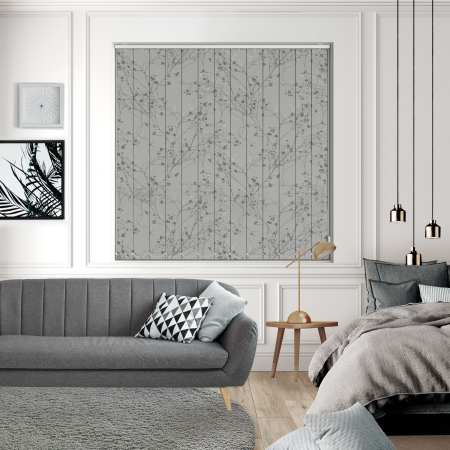 Cape Tulip Silver Replacement Vertical Blind Slats