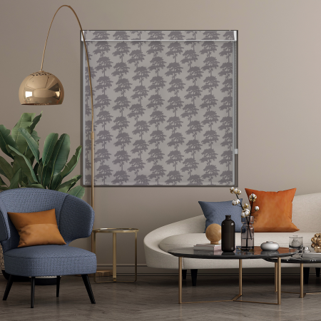 Carlin Ash Pelmet Roller Blind