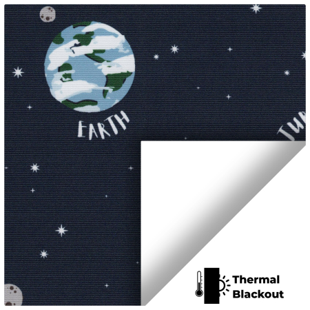 Celestial Adventure Cordless Roller Blinds Scan