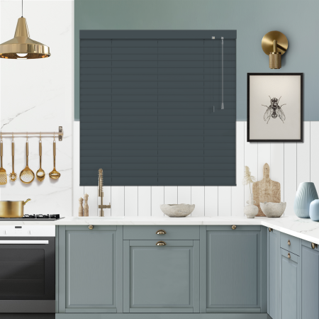 Charcoal Dust Venetian Blinds