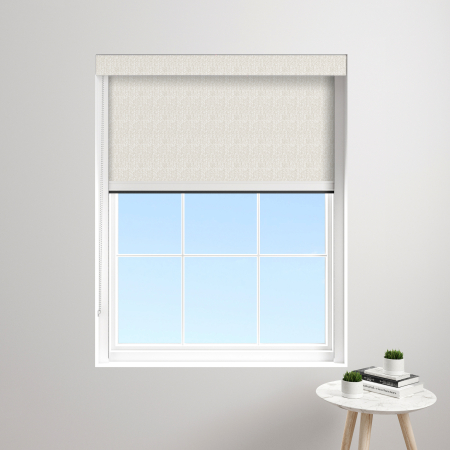 Chevron Natural XL Bloc Blinds Cassette Blinds Inside Fit Close Up