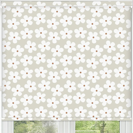 Clover Linen No Drill Roller Blinds Frame