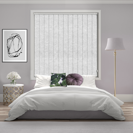 Cody Nordic White Replacement Vertical Blind Slats