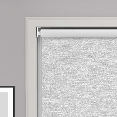 Cody Nordic White Cordless Roller Blinds Product Detail