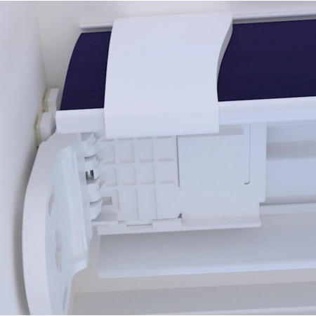 Cody Nordic White No Drill Blinds Hardware