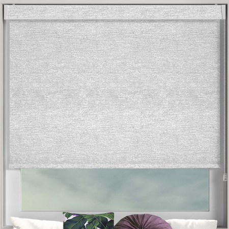 Cody Nordic White No Drill Blinds Frame