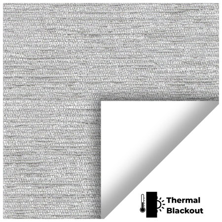 Cody Nordic White Pelmet Roller Blinds Scan