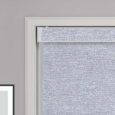 Cody Shimmer Silver No Drill Blinds Product Detail