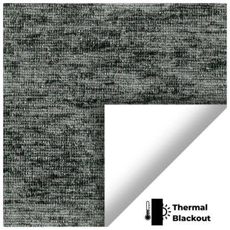 Cody Slate Grey Pelmet Roller Blinds Scan