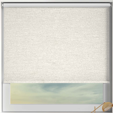 Cody Snow Shimmer Cordless Roller Blinds Frame