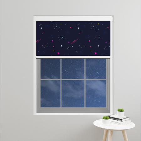 Cosmic Voyage XL Bloc Blinds Cassette Blinds Inside Fit