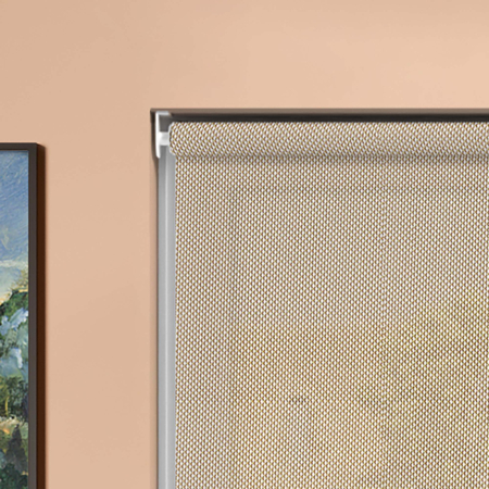 Cream Sun Screen Roller Blinds Product Detail