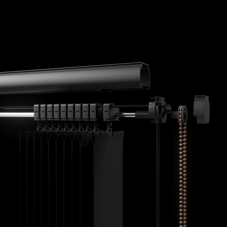 Cruz Rigid PVC Anthracite Exploded Image