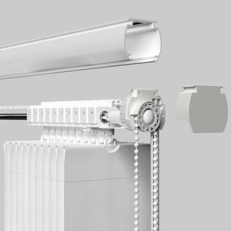 Cruz Rigid PVC Matte White Exploded Image