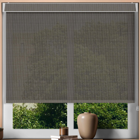 Dark Grey Sun Screen Pelmet Roller Blinds Frame
