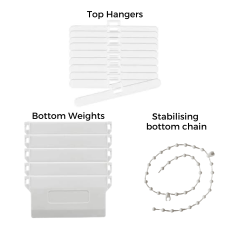 Divine Obsession Replacement Vertical Blind Slats Parts