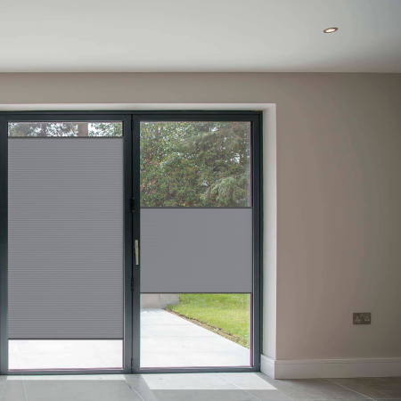 FITtoFRAME Dovestone Blackout Grey FITtoFRAME™ Pleated Honeycomb Blind Image 2