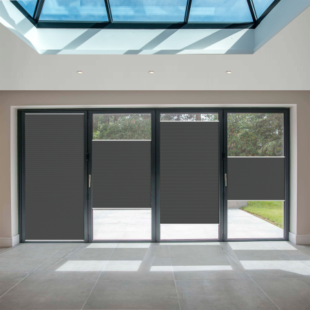 FITtoFRAME Dovestone Onyx FITtoFRAME™ Pleated Honeycomb Blind