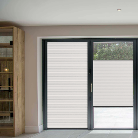 FITtoFRAME Dovestone Blackout Taupe FITtoFRAME™ Pleated Honeycomb Blind Image 3