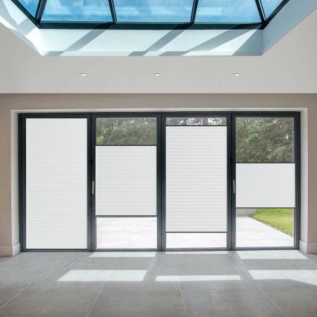 FITtoFRAME Dovestone Blackout White FITtoFRAME™ Pleated Honeycomb Blind Image 3