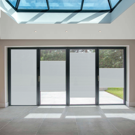 FITtoFRAME Dovestone Blackout Dove Grey FITtoFRAME™ Pleated Honeycomb Blind