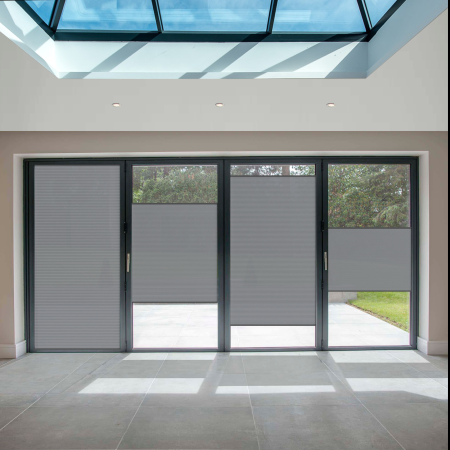 FITtoFRAME Dovestone Grey FITtoFRAME™ Pleated Honeycomb Blind Image 2