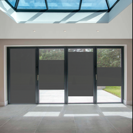 FITtoFRAME Dovestone Onyx FITtoFRAME™ Pleated Honeycomb Blind Image 2