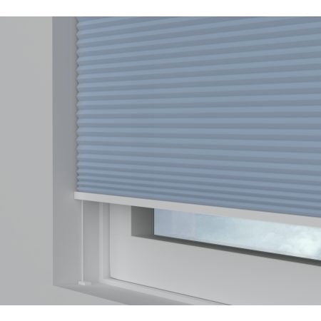 Tensioned Dovestone Sky Pleated Honeycomb Blind Bottom Up Top Down Closed