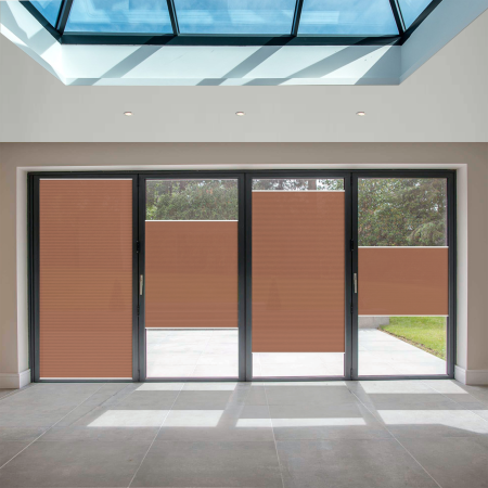 FITtoFRAME Dovestone Blackout Terra FITtoFRAME™ Pleated Honeycomb Blind