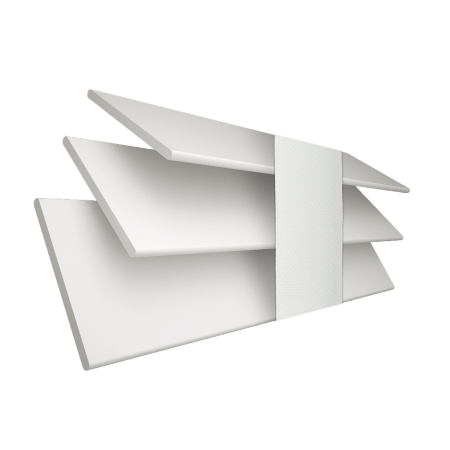 Dream Faux Wood with Arctic Tape Wood Venetian Blinds 3 Slats