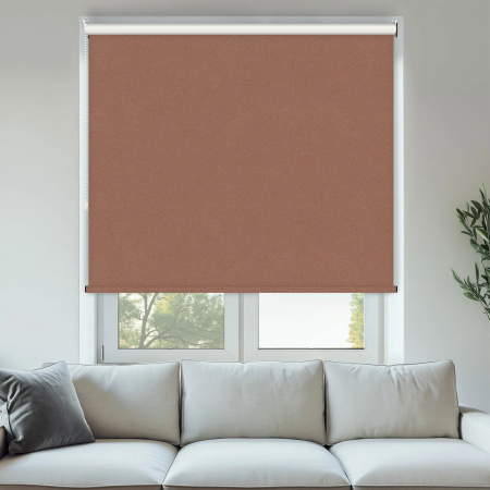 Durham Blackout Rust Roller Blinds