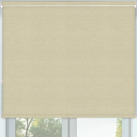 Durham Blackout Sandstone No Drill Roller Blinds Frame