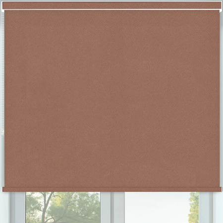 Durham Rust Pelmet Roller Blinds Frame