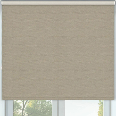 Durham Taupe Roller Blinds Frame