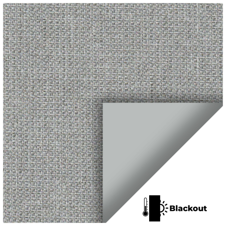 Eden Graphite Grey Pelmet Roller Blinds Scan