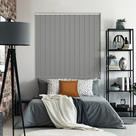 Eden Shadow Grey Vertical Blinds