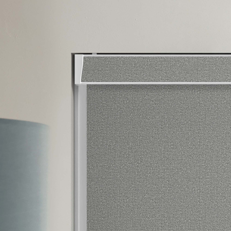 Eden Shadow Grey Pelmet Roller Blinds Product Detail