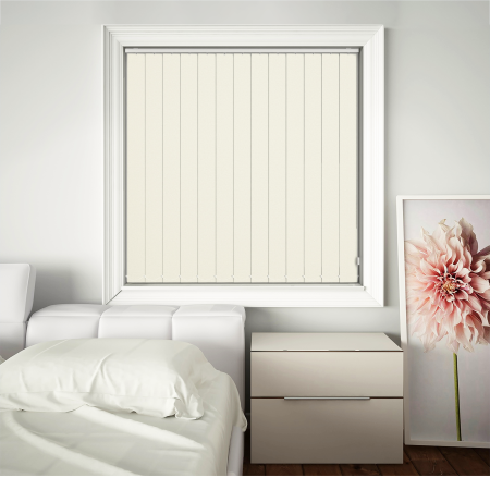 Eden Soft White Replacement Vertical Blind Slats