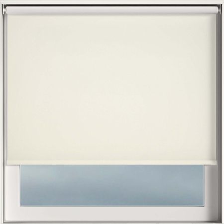 Eden Soft White Cordless Roller Blinds Frame