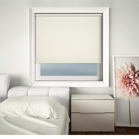 Eden Soft White Cordless Roller Blinds