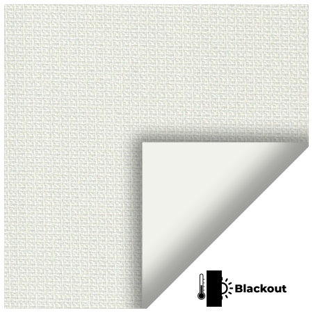 Eden Soft White Cordless Roller Blinds Scan