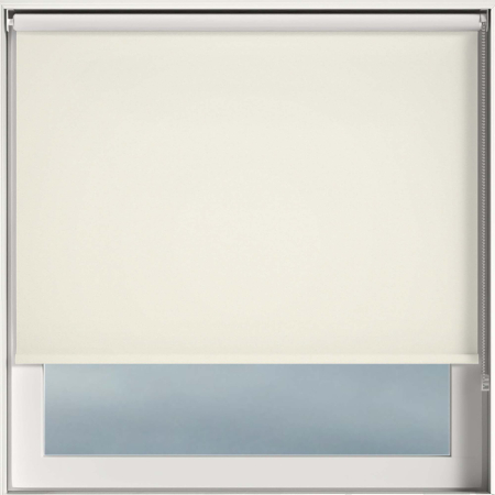 Eden Soft White Roller Blinds Frame