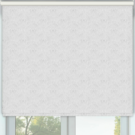 Elswyth Moonstone Cordless Roller Blinds Frame