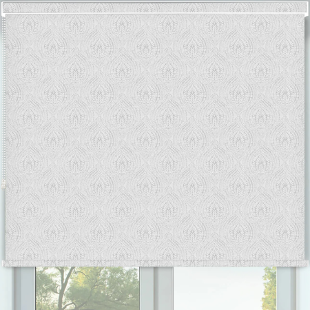 Elswyth Moonstone No Drill Roller Blinds Frame