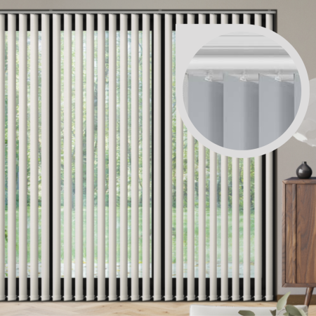 Headrail Only (Fabric) Vertical Blinds