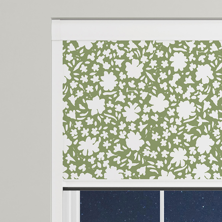 Fern Meadow Green Electric BlocOut Cassette Blinds Specs